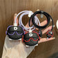 Iphone Charger Case Cover - Trendy Dog- 4 Piece Set (With Wire Protector)