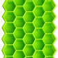 Silicone Honeycomb Ice Cube Tray Set of 2