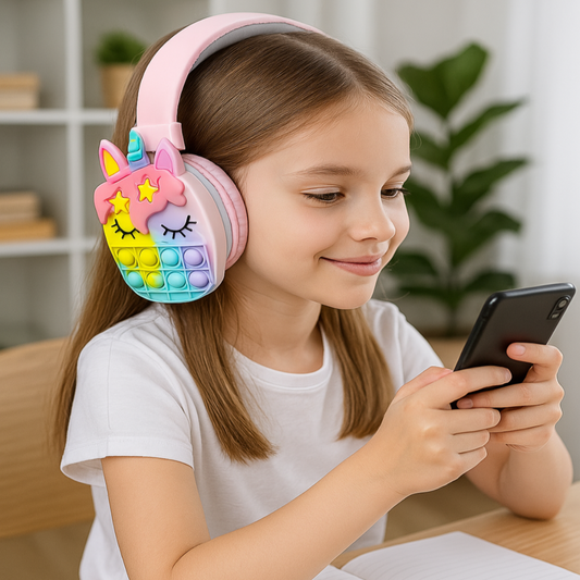 Unicorn POP-IT Bluetooth Headphones