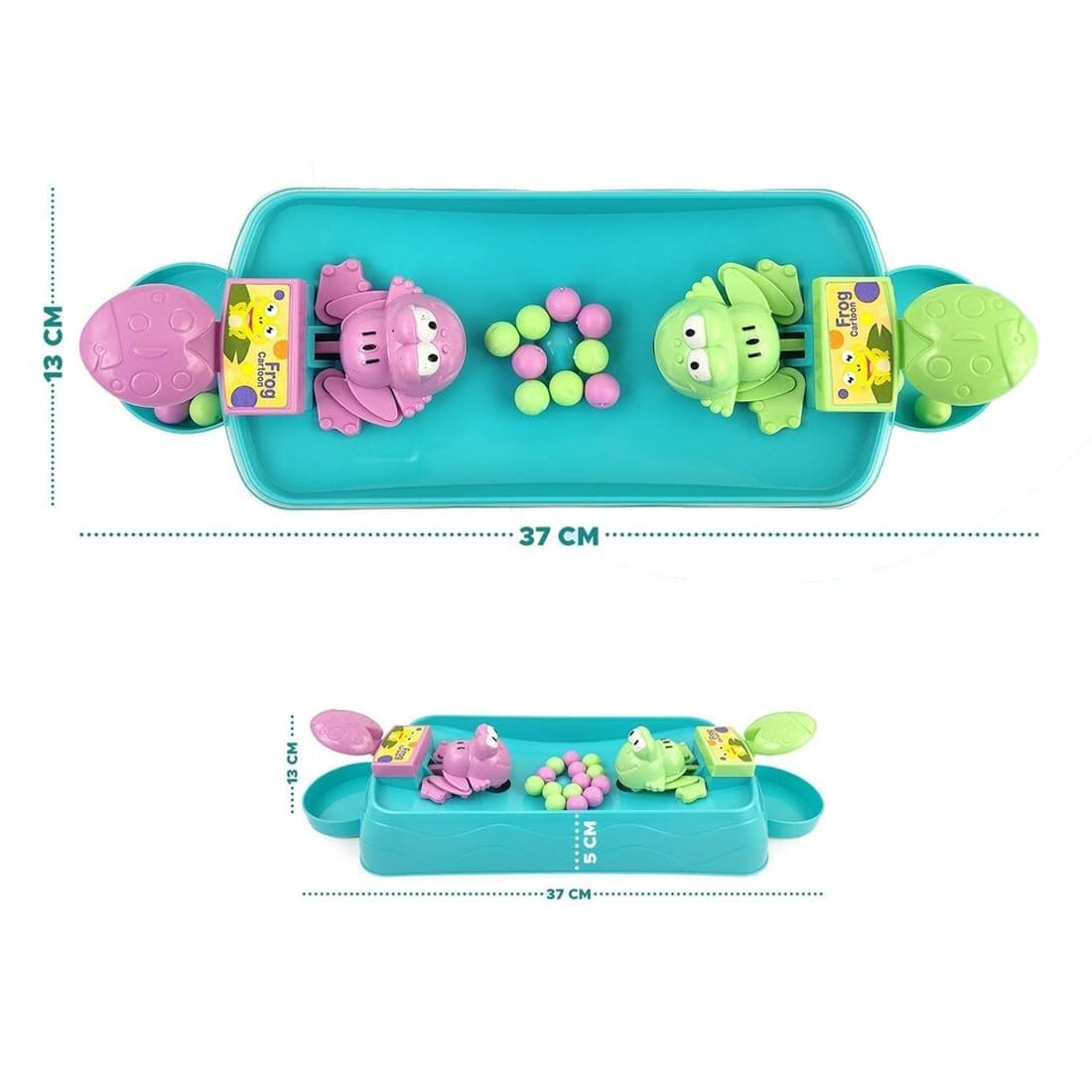 Hungry Frogs Game For Kids-2 PLAYER SET