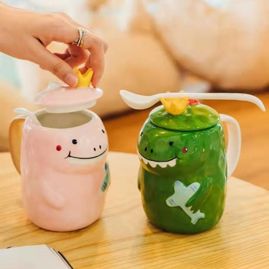 Dinosaur Ceramic Coffee Mug