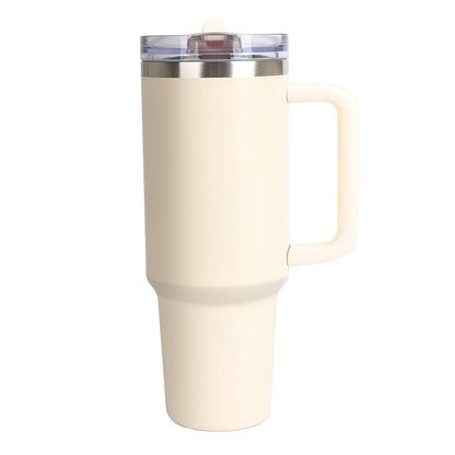 Tumbler with Leakproof Lid, Built-In Straw 1200 ML