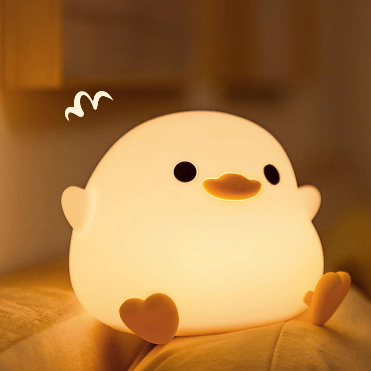 Duck Night Light Silicon Lamp