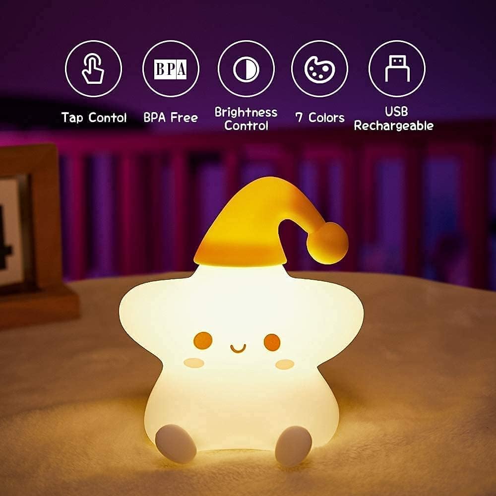 Star Touch LED Silicone Lamp