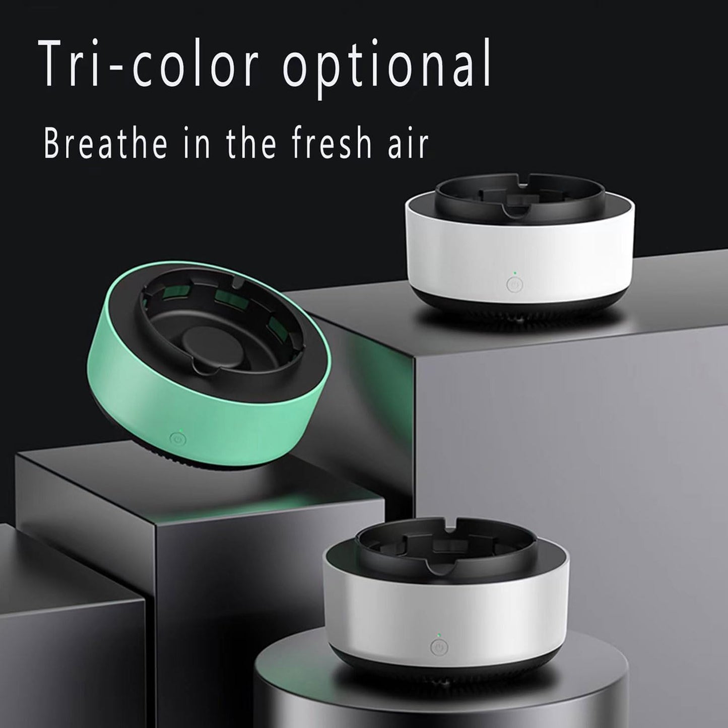 Ashtray with Suction 2 in 1 Air Purifier