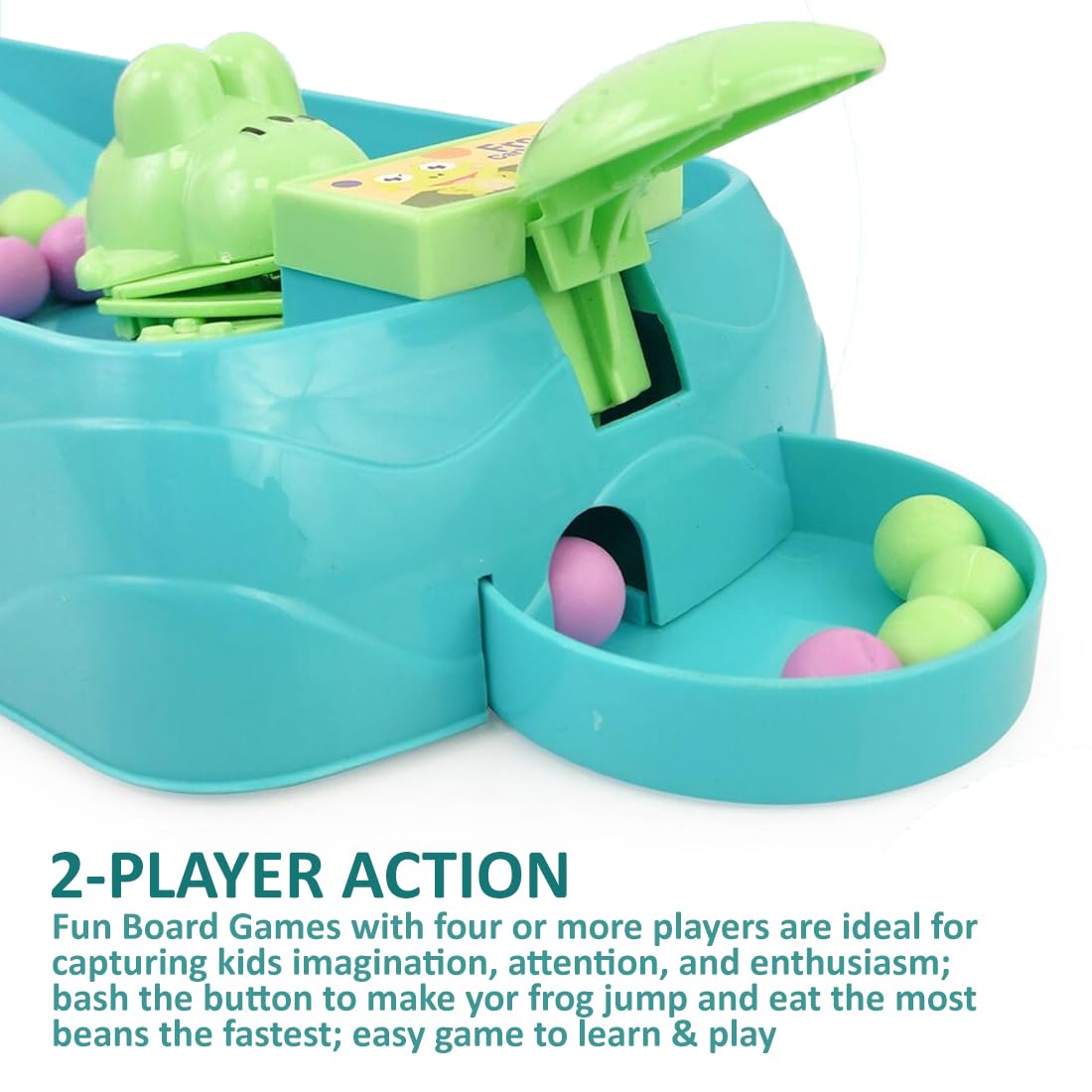 Hungry Frogs Game For Kids-2 PLAYER SET