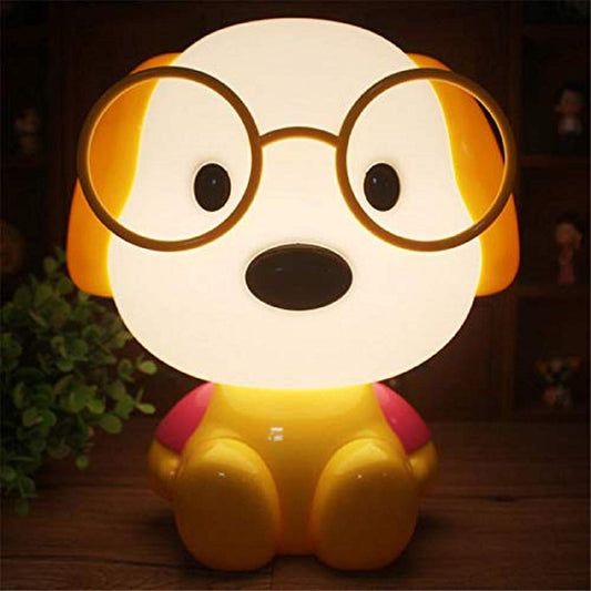 PUPPY GLOW DESK LAMP-PLASTIC