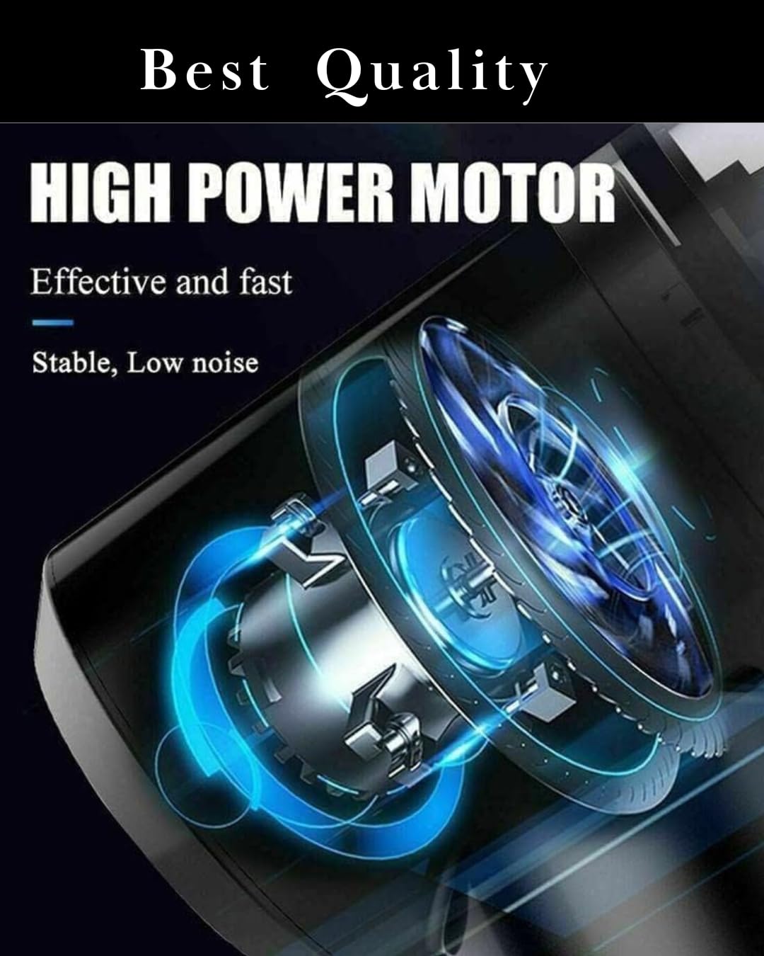 3 in 1 Portable Car Vacuum Cleaner