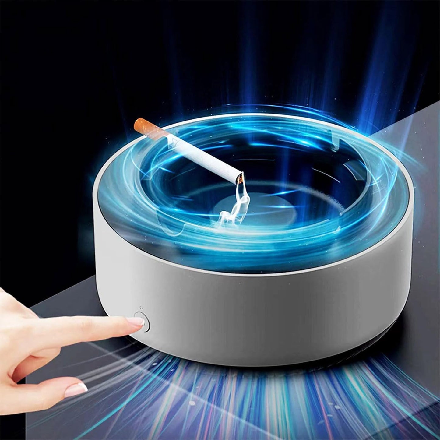 Ashtray with Suction 2 in 1 Air Purifier