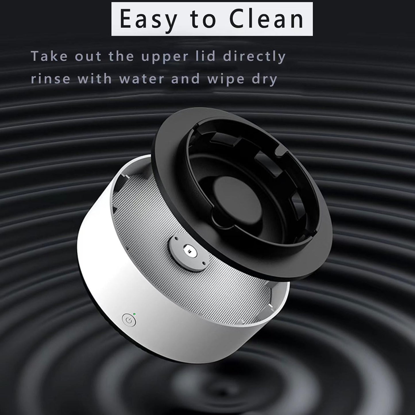 Ashtray with Suction 2 in 1 Air Purifier
