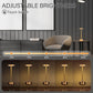 TABLE LAMP GOLDEN METALLIC FLAT TOUCH TOP