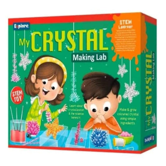 My Crystal Making Lab Science Kit for Kids