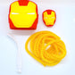 Iphone Charger Case Cover - Ironman - 4 Piece Set (With Wire Protector)