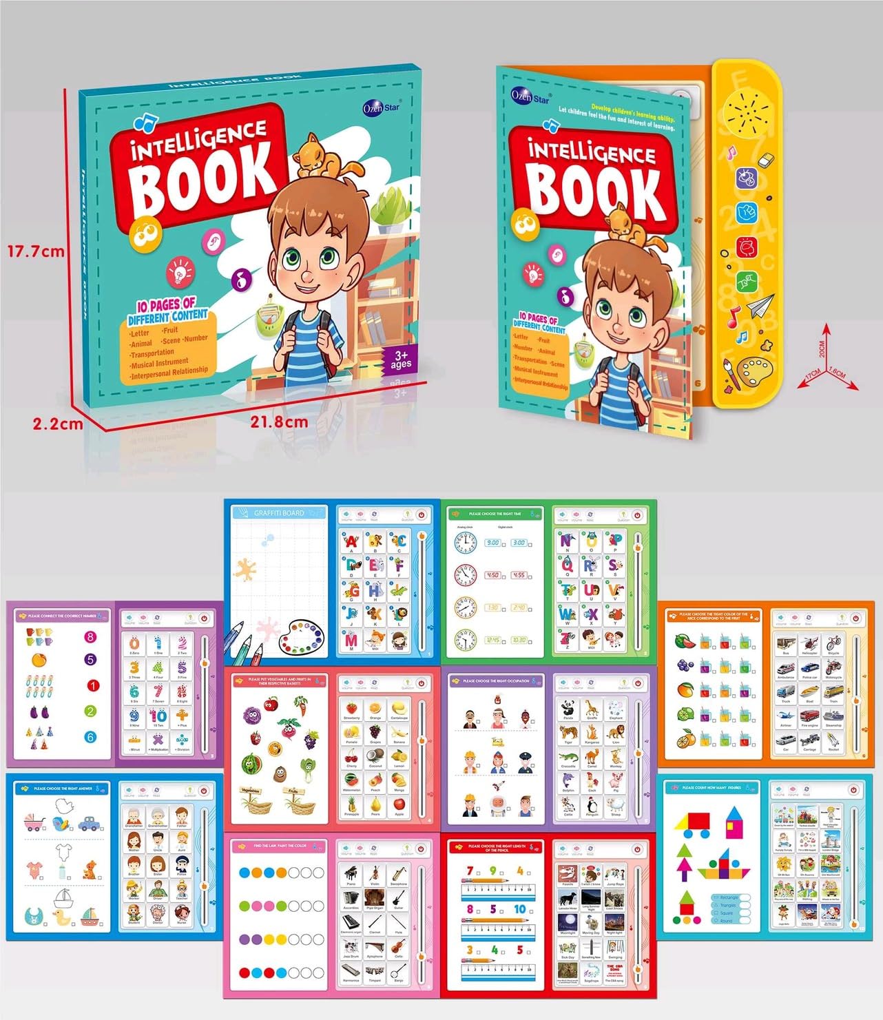 Interactive Electronic Learning Books for Kids