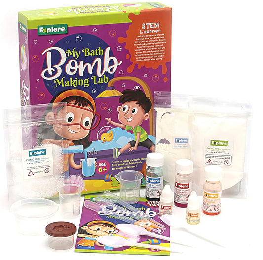 My Bath Bomb Making Lab Game For Kids