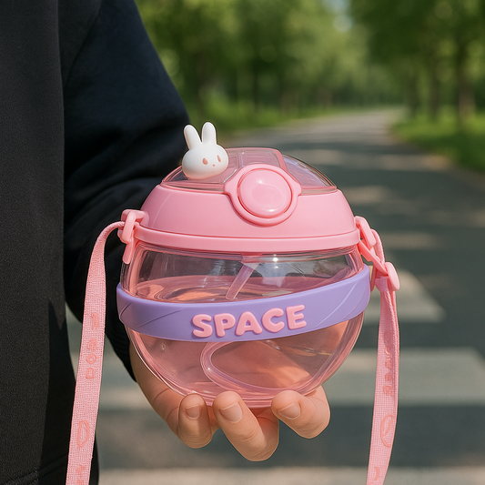 QUOTO Cute Rabbit Vit Planet Plastic Cup