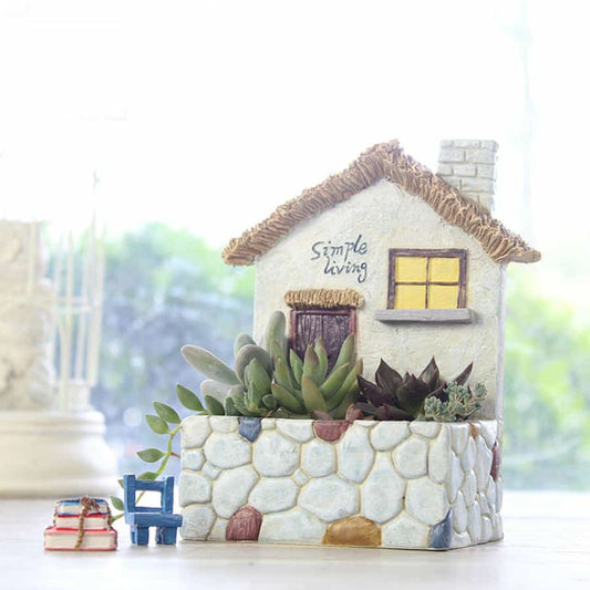 Cute Hut Flower Pot