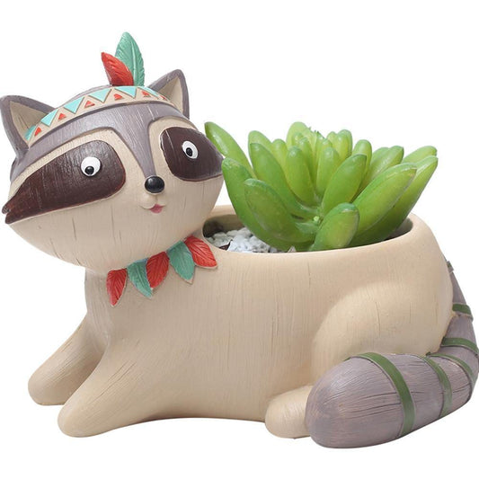 Cute Baby Fox Flower Pot