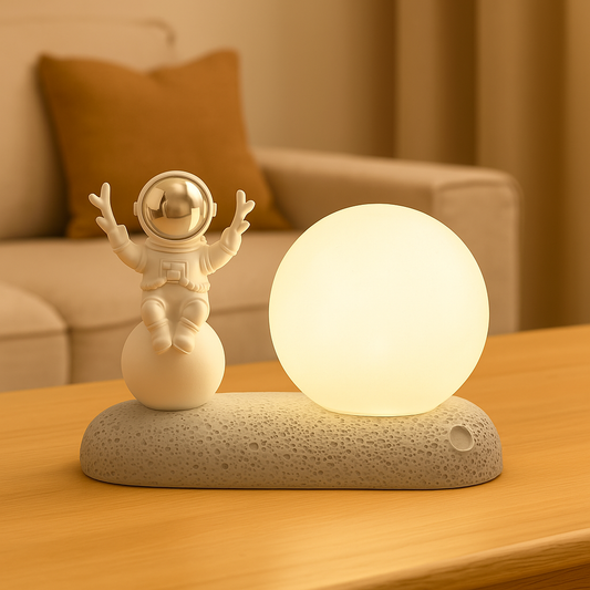 Cosmic Astronaut Moonlight Sculpture lamp