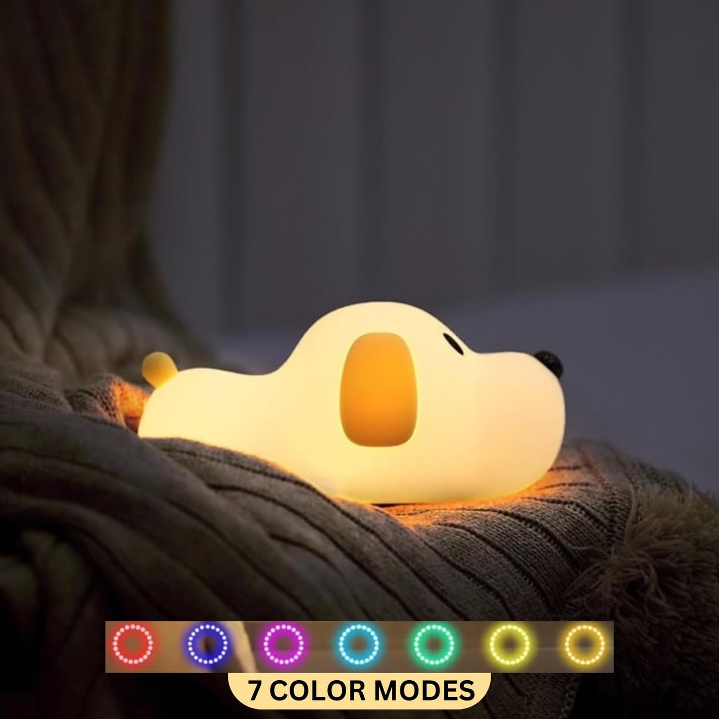 Cute Puppy Silicon Lamp