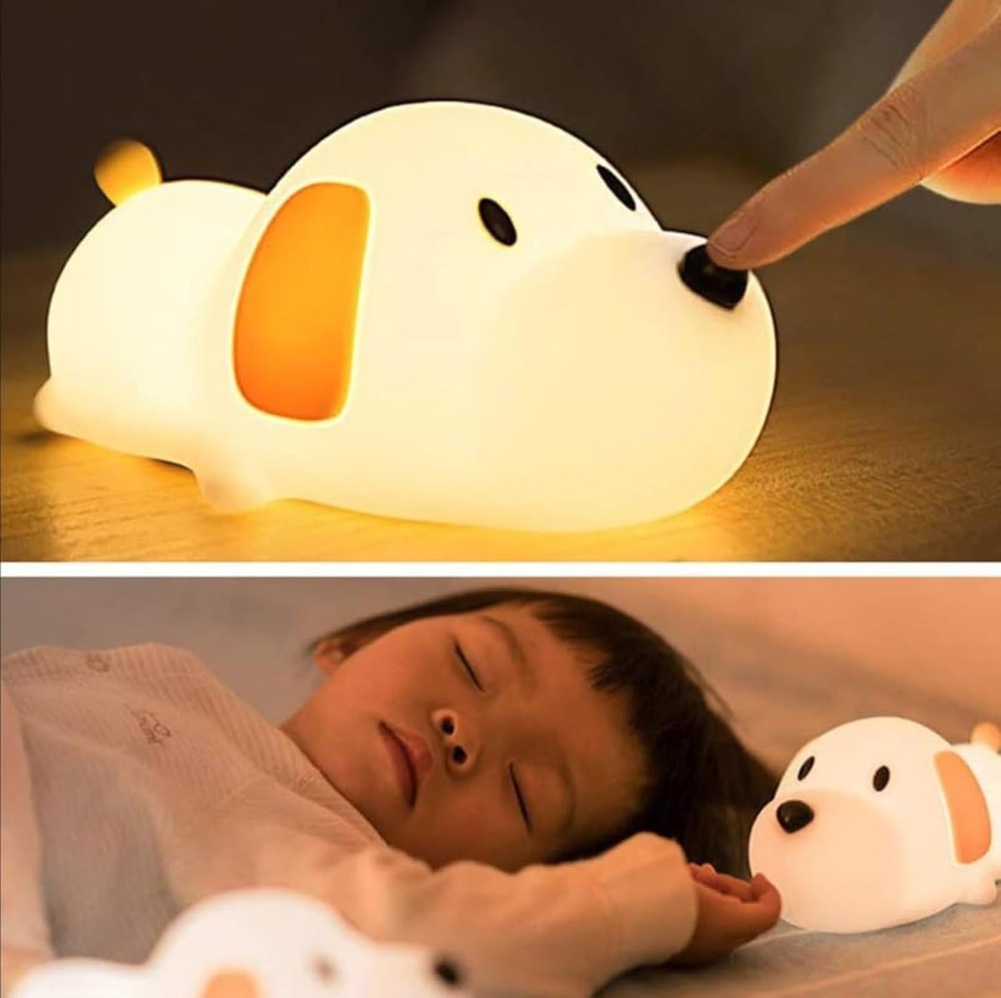 Cute Puppy Silicon Lamp