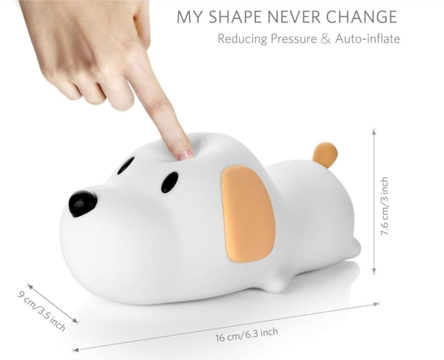 Cute Puppy Silicon Lamp