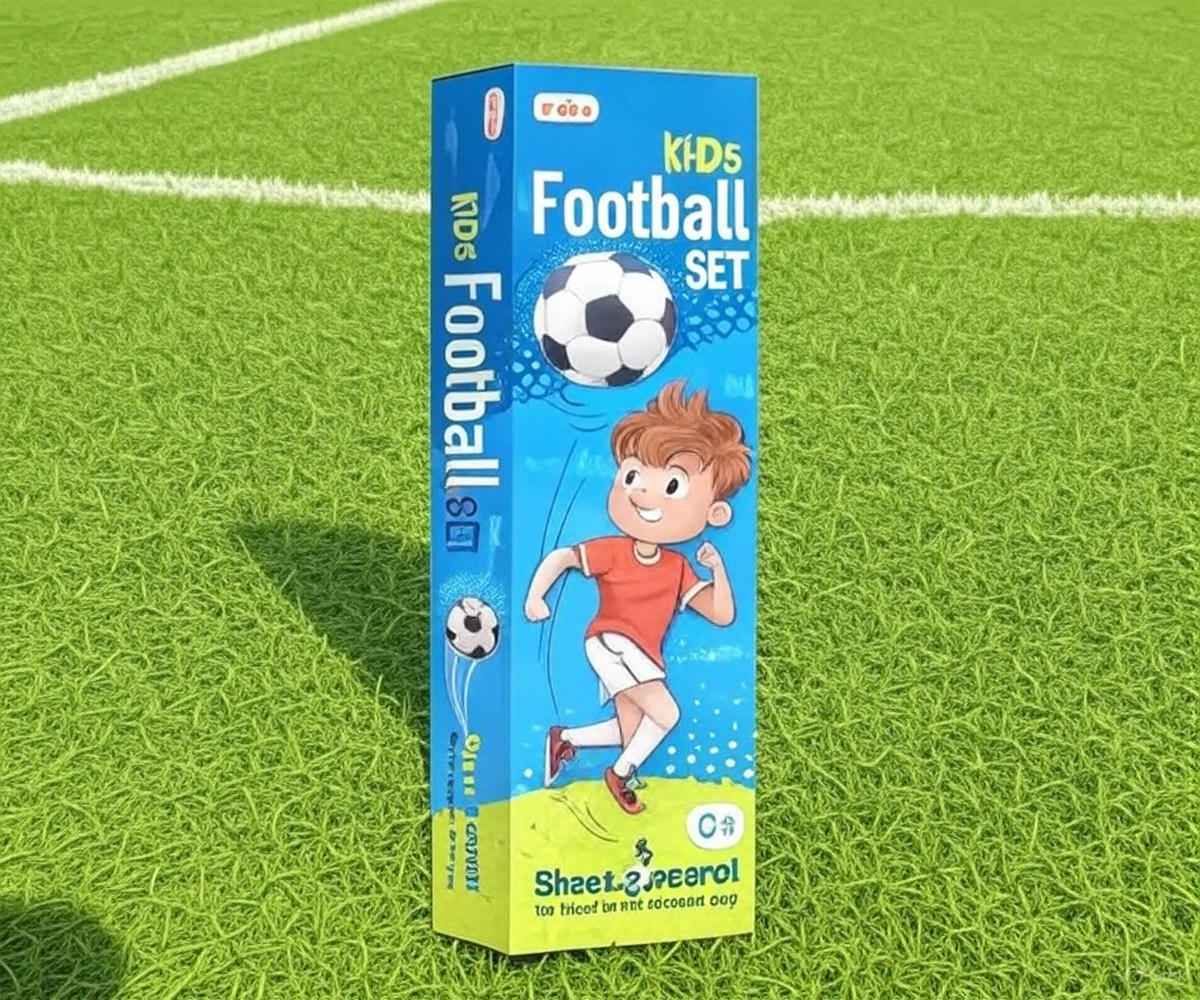 Kids Football Set - Soccer Practice Kit (Age 5+)