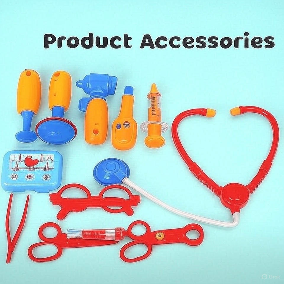 Premium Doctor Set 2 in 1 Trolley for Kids