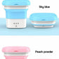 Semi-Automatic Mini Foldable Washing Machine