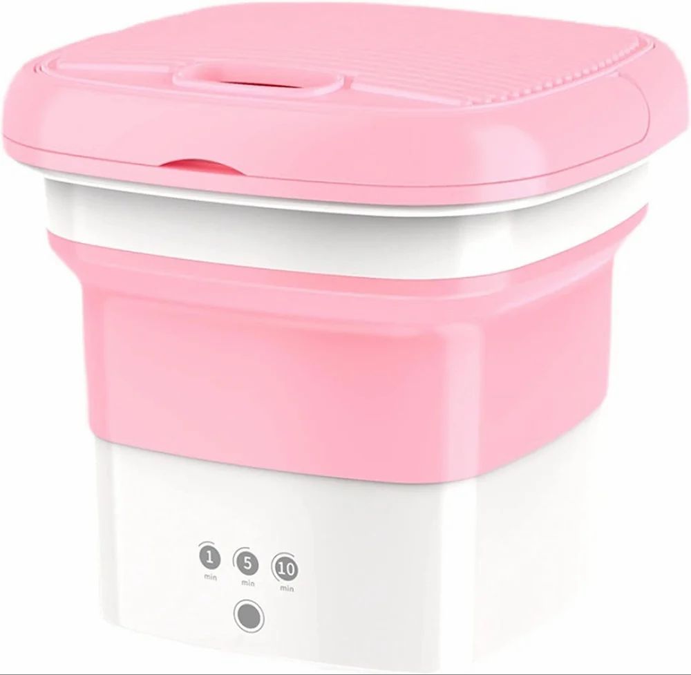 Semi-Automatic Mini Foldable Washing Machine