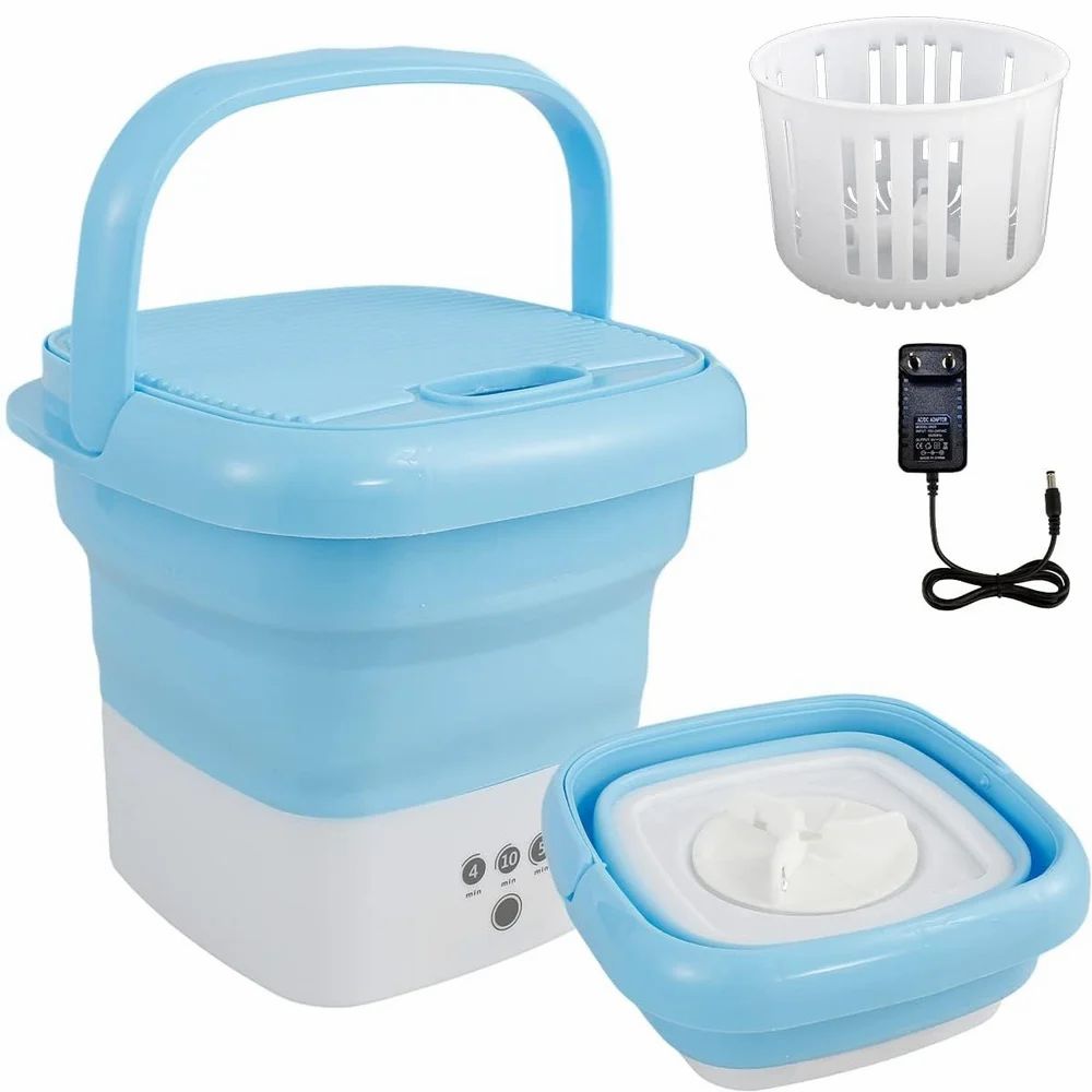 Semi-Automatic Mini Foldable Washing Machine