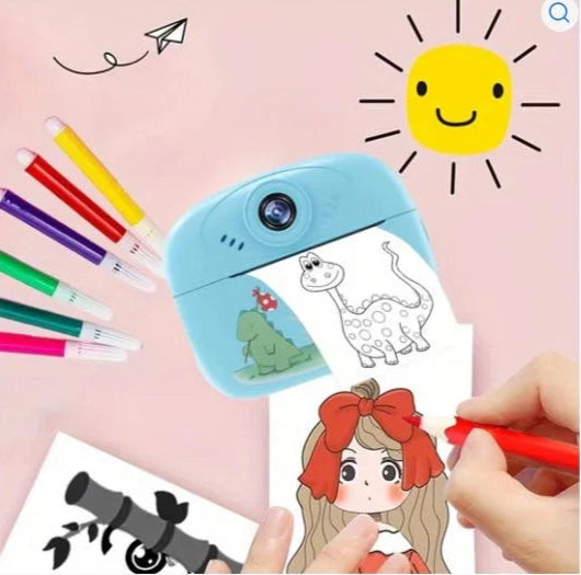 Instant Print Camera for Kids HD 1080P