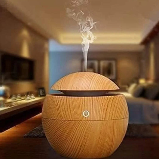 Humidifiers - Multicolor Wooden Wood Humidifier