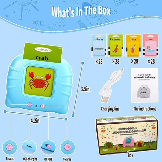 CARD PLAY EDUCATION DEVICE PICTURE FLASH CARDS