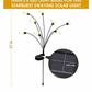 Solar Starburst Garden Lights (Set of 2, 8 bulbs each)