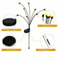 Solar Starburst Garden Lights (Set of 2, 8 bulbs each)